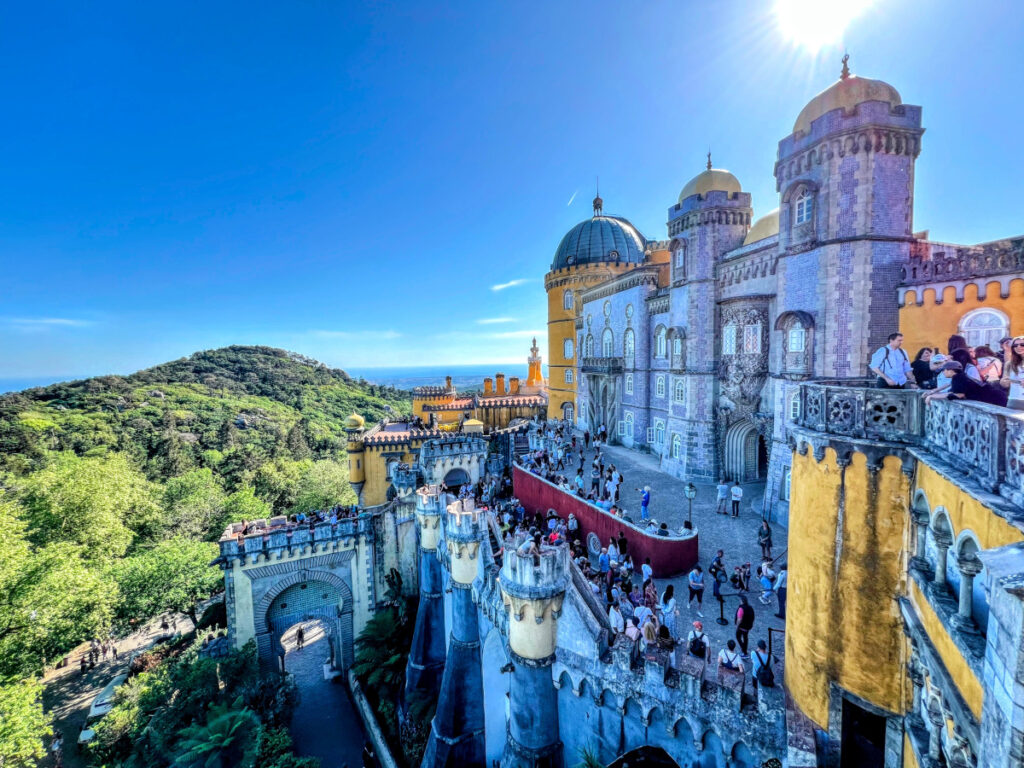 Pena Palace Sintra cannabis travel guide