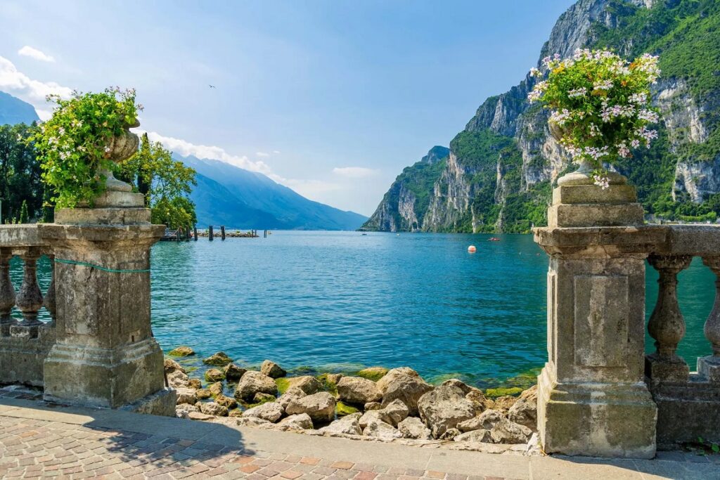 Scenic view of Lake Garda for cannabis in Lake Garda Travel Guide