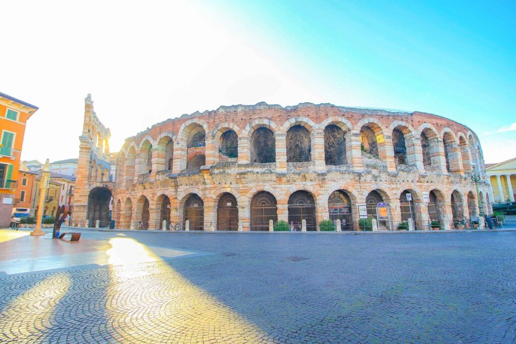 The Arena Opera theatre for Cannabis in Verona Travel Guide.