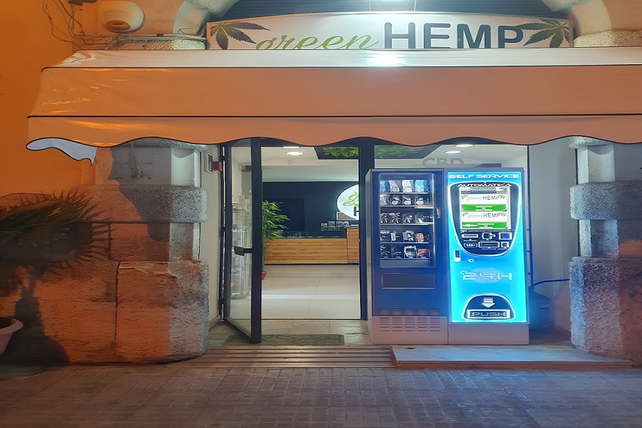 Cannabis in Siracusa shop
