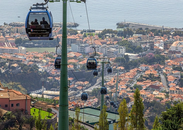The cable car offers a scenic view of the Island but doesn't change the rules for cannabis in Funchal.