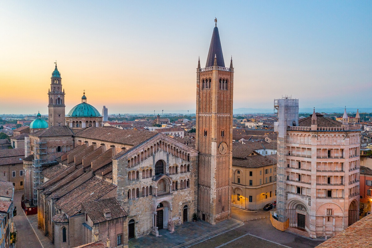 The Duomo and its bell tower for Cannabis in Parma Travel Guide.