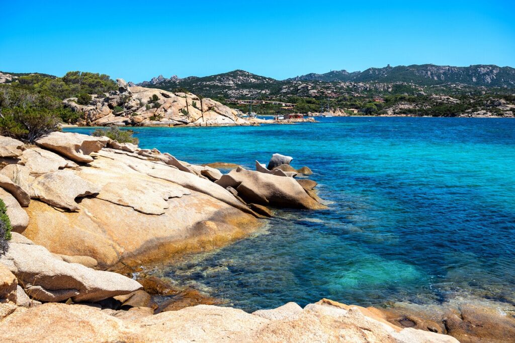Rocky coastline for Cannabis in Olbia Travel Guide.
