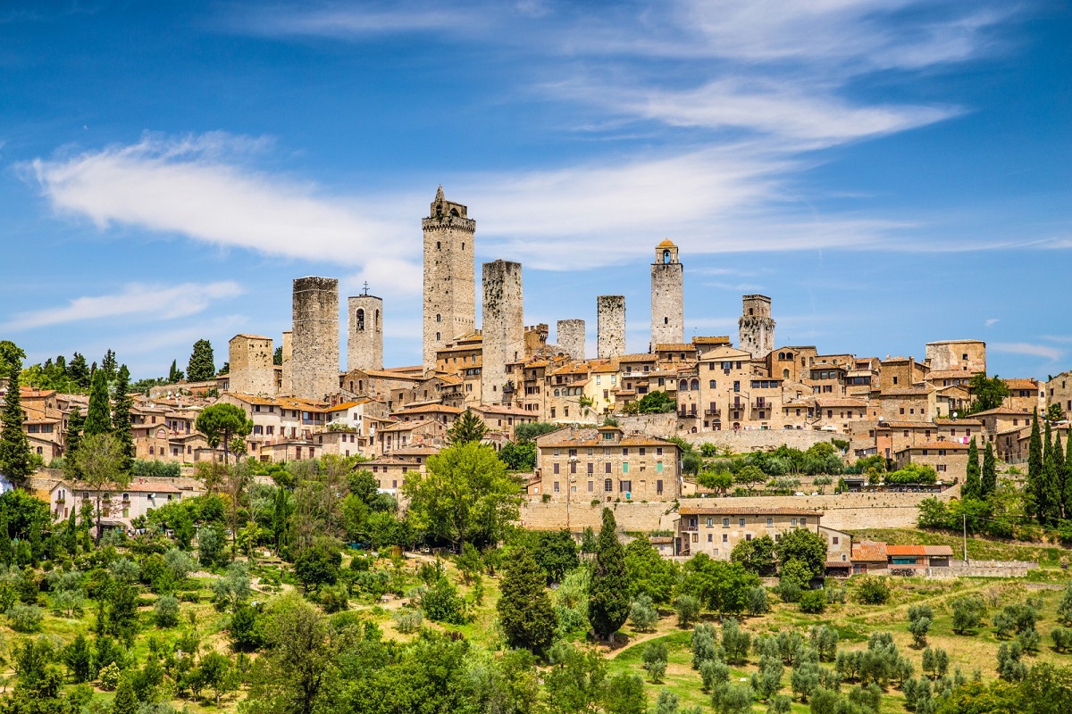 The 14 Towers for Cannabis in San Gimignano Travel Guide.