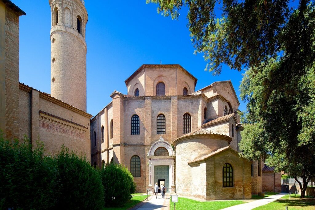 The Basilica di San Vitale for Cannabis in Ravenna Travel Guide.