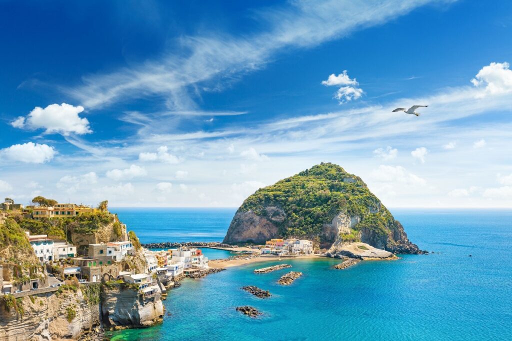 Sant'Angelo village for Cannabis in Ischia Travel Guide.