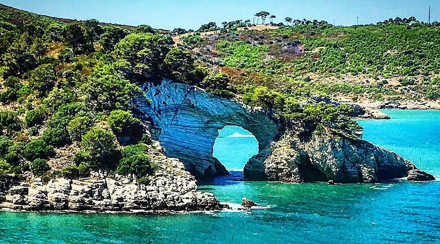 Hidden cove for Weed in Vieste
