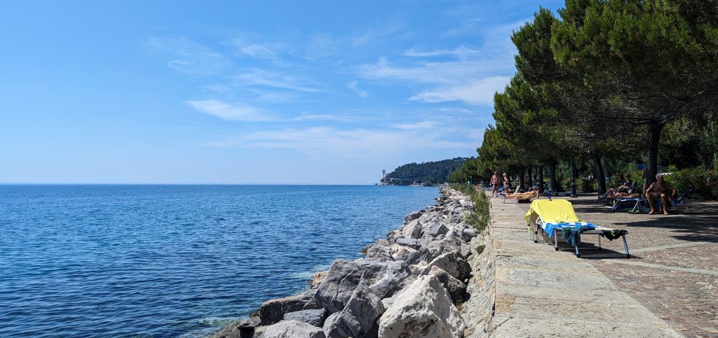 Marijuana in Trieste on the Barcola promenade