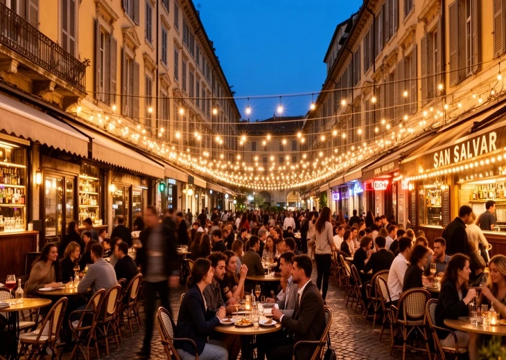 San Salvario brings out the crowds but doesn't make cannabis in Turin more visible.