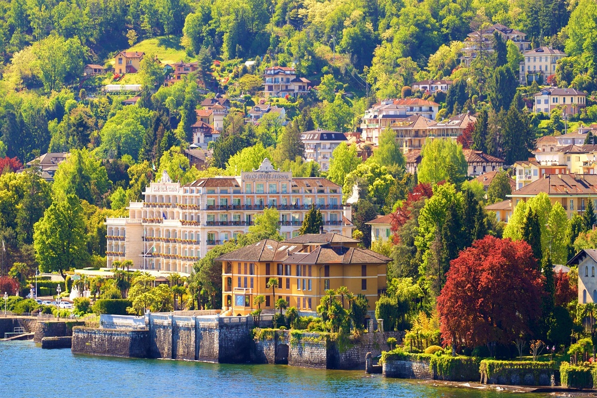 Luxurious resort shoreline for Cannabis in Stresa Travel Guide.