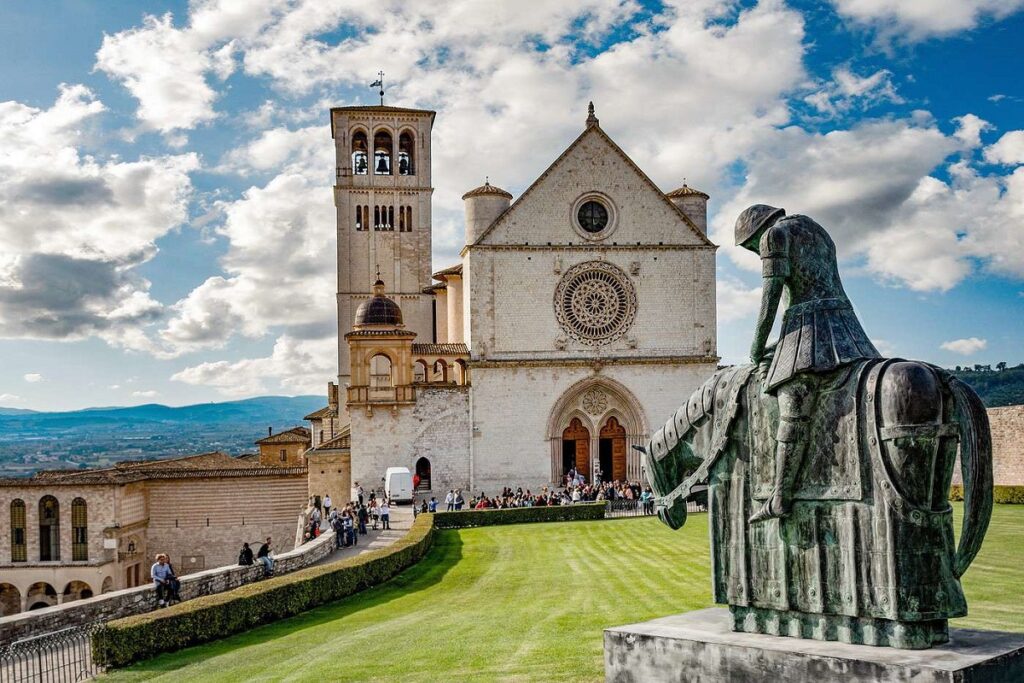 The Basilica of San Francesco d'Assisi for Cannabis in Assisi Travel Guide.