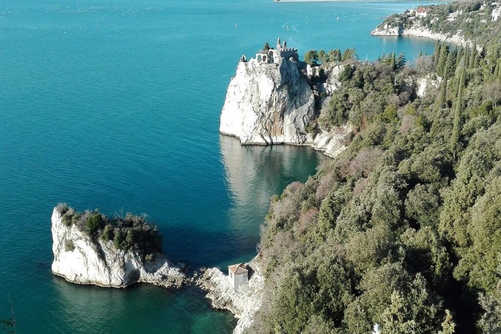 A rocky coast for cannabis in Friuli Venezia Giulia travel guide.