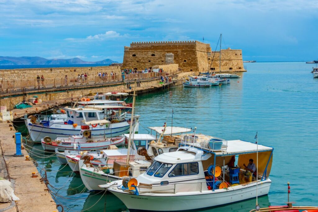 Weed in Heraklion - near the port