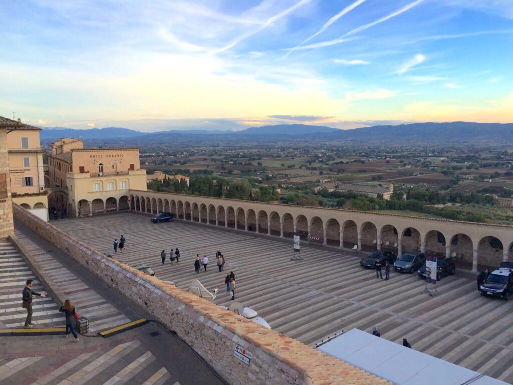 open visibility of cannabis in Assisi