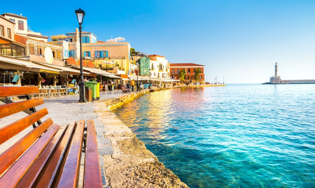 Weed in Chania - Venetian harbor