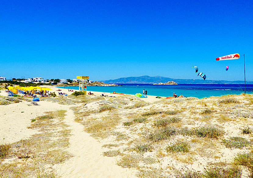 Mikri Vigla surf beach community circulates cannabis in Naxos Island, Greece